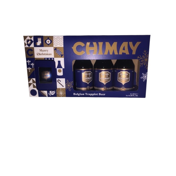 chimay blauw + kerstbal