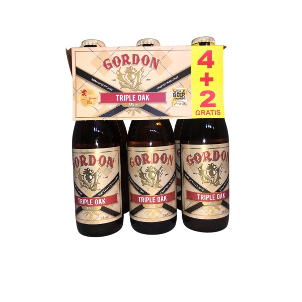 Gordon trple oak six pack 