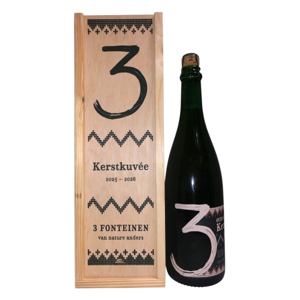 3 fonteinen kerstkuvee