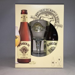 Blonden Os geschenkverpakking