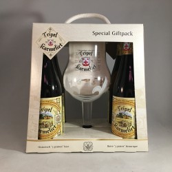 Karmeliet Tripel geschenkverpakking 4x33cl + gl